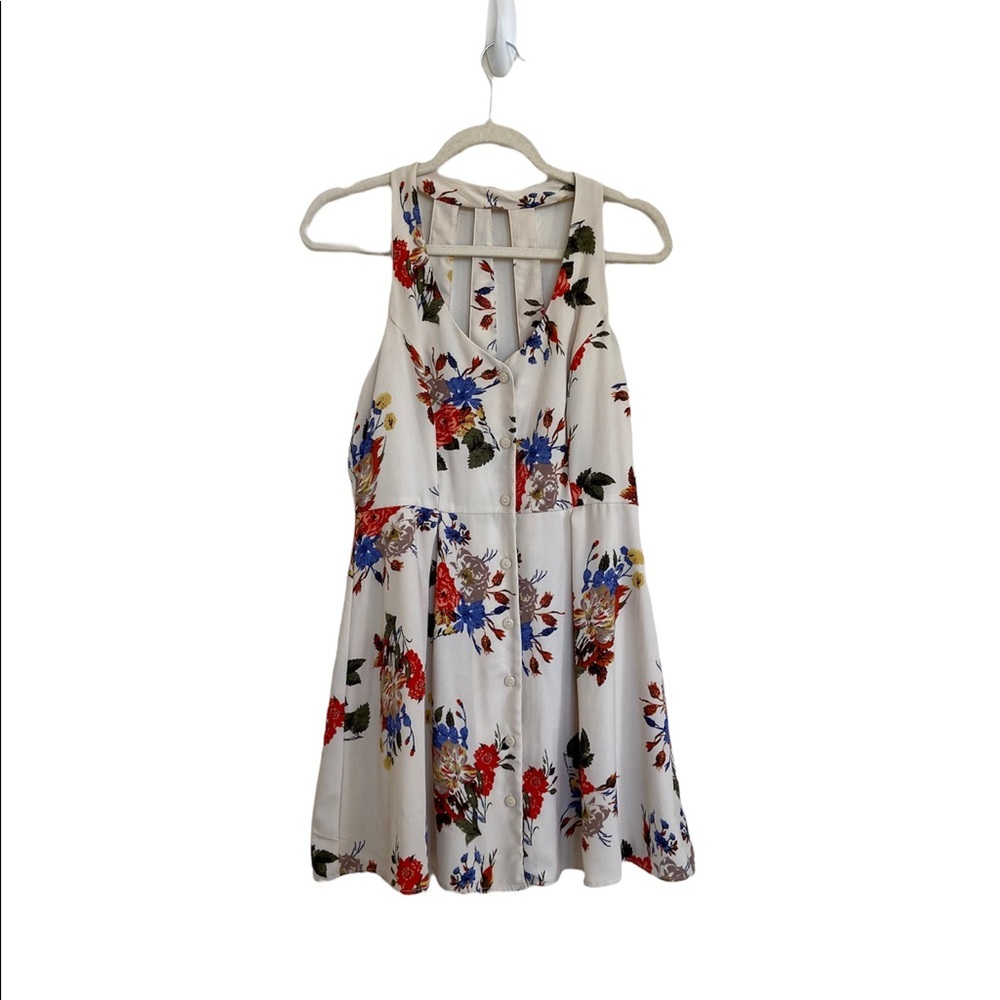 Forever 21 Floral Sundress Mini Dress